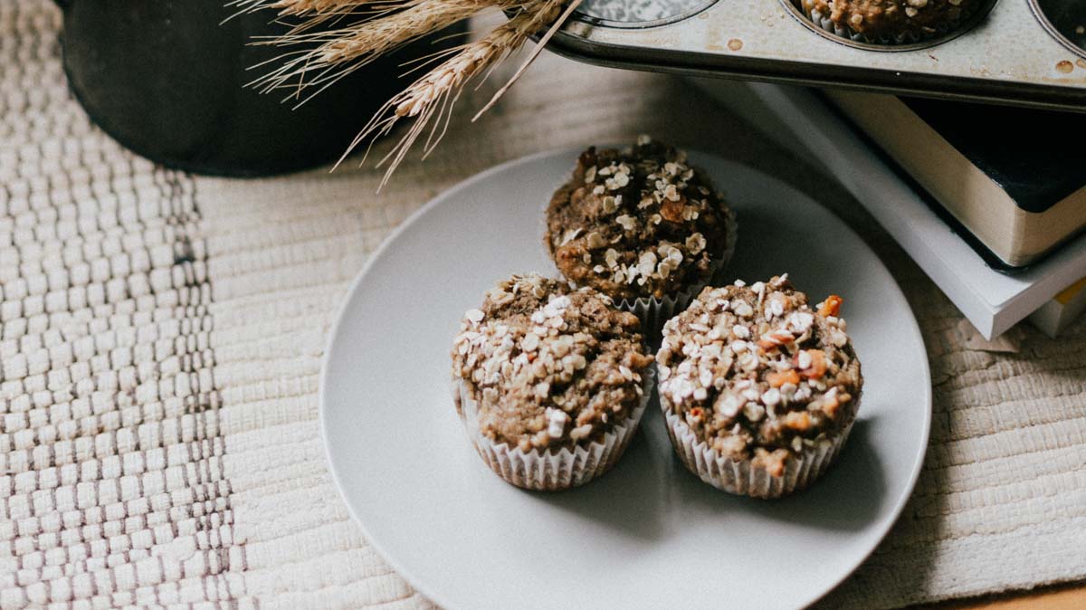 muffinki owsiane bez cukru – słodycze dla diabetyków 